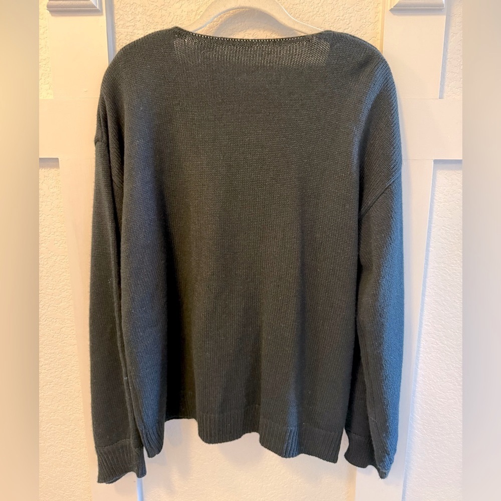 NWOT Anthropologie Tie Cardigan Sweater - Picture 2 of 4